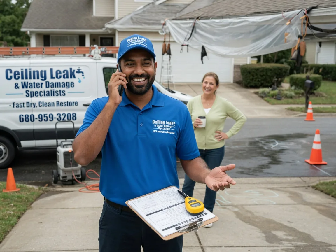 Ceiling Leak Cleanup Prescott Valley, AZ FAQs